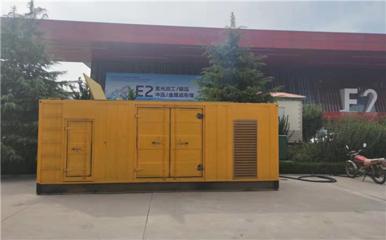 天安乡1200KW发电机出租